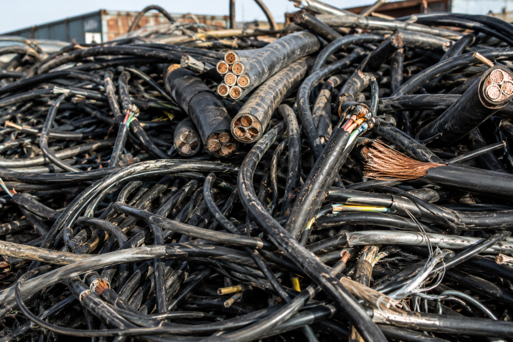 Cable scrap collection and recycling services in Dammam