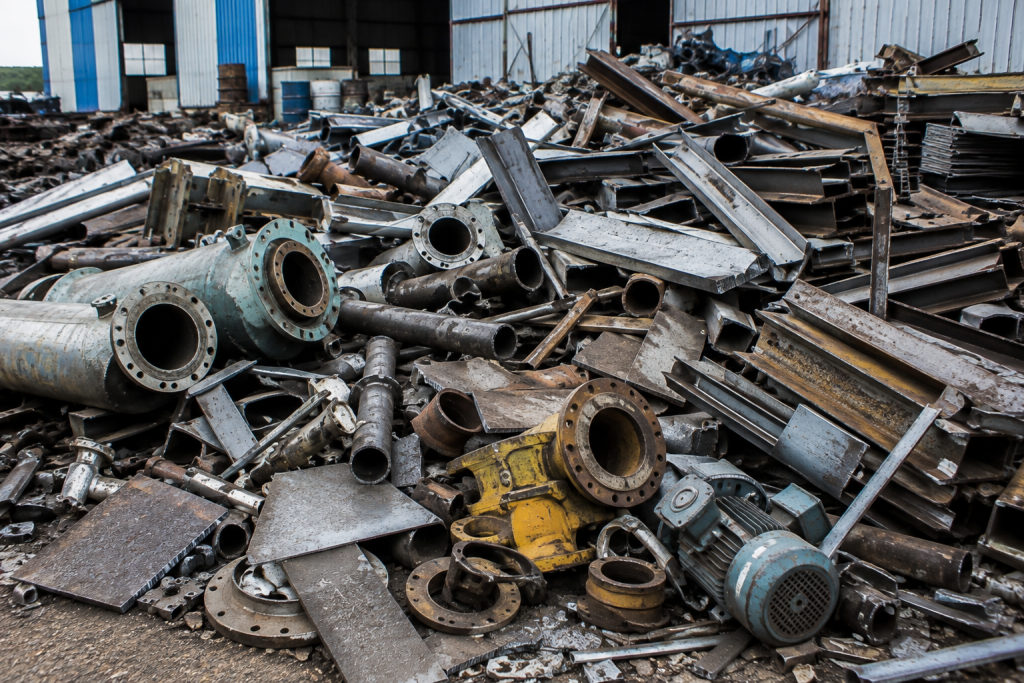 Factory scrap metal collection services in Dammam