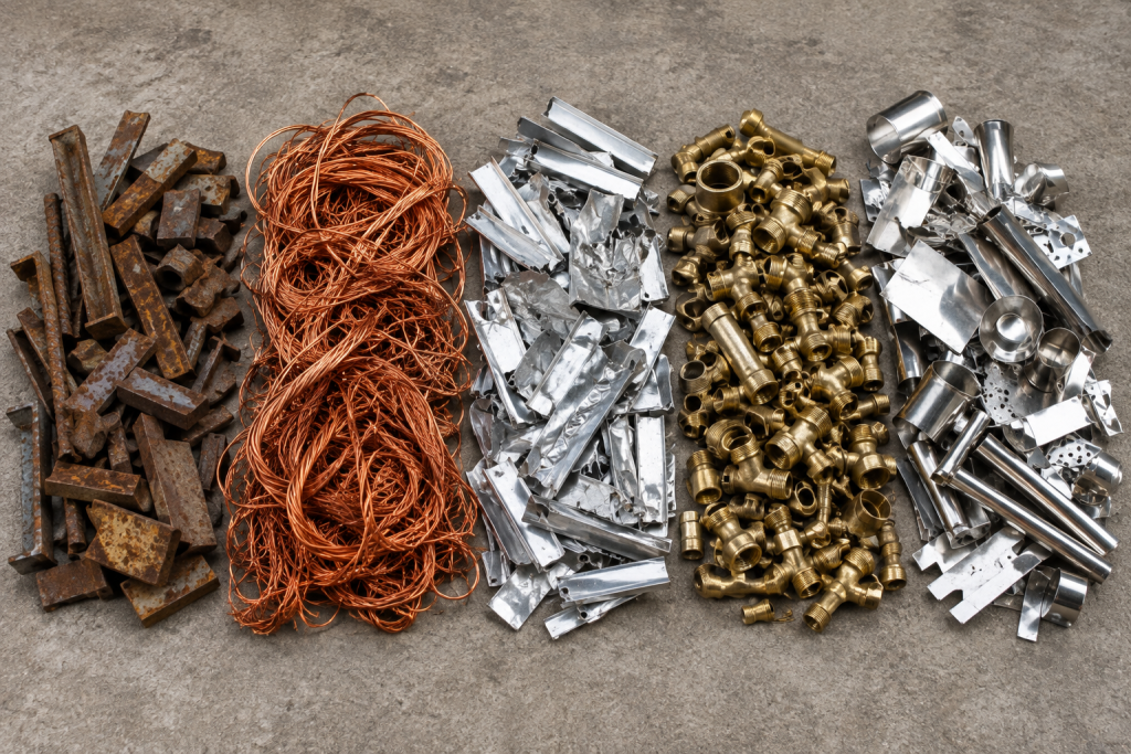 How to Identify Different Types of Scrap Metal