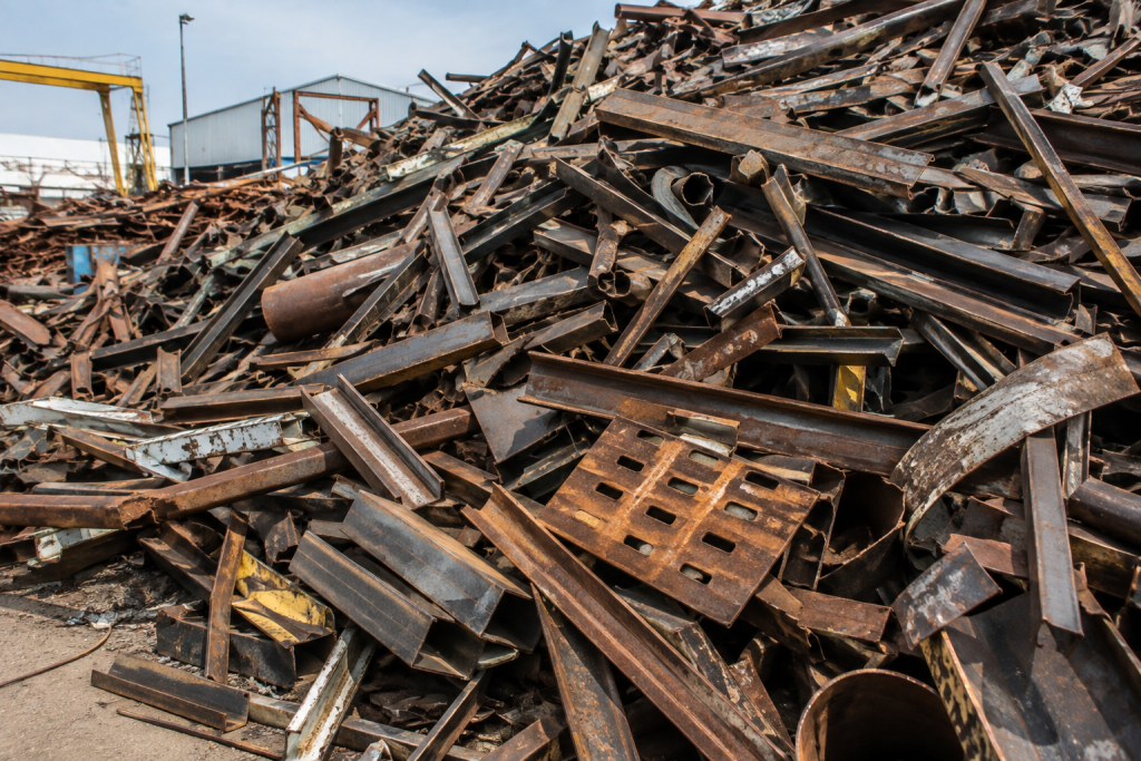 Iron and steel scrap metal services in Dammam Saudi Arabia