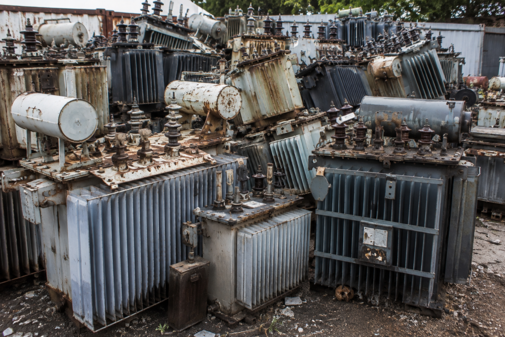 Transformer scrap buying and collection services in Dammam