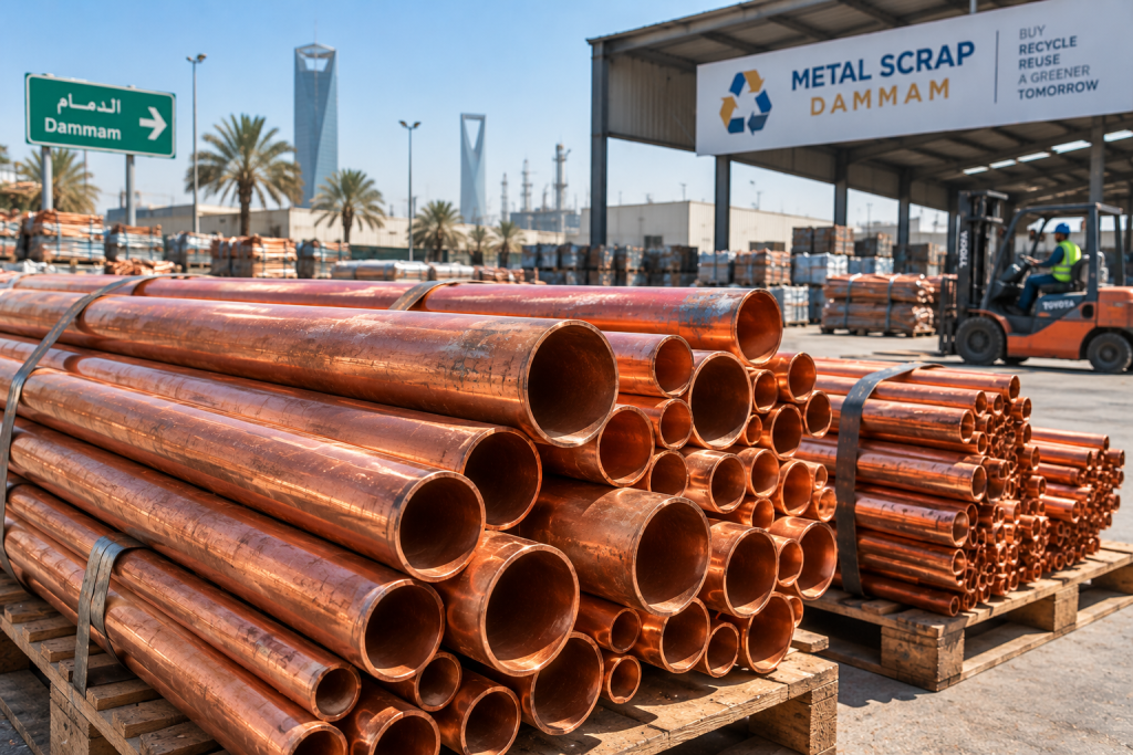 Copper pipes and fittings scrap in Dammam