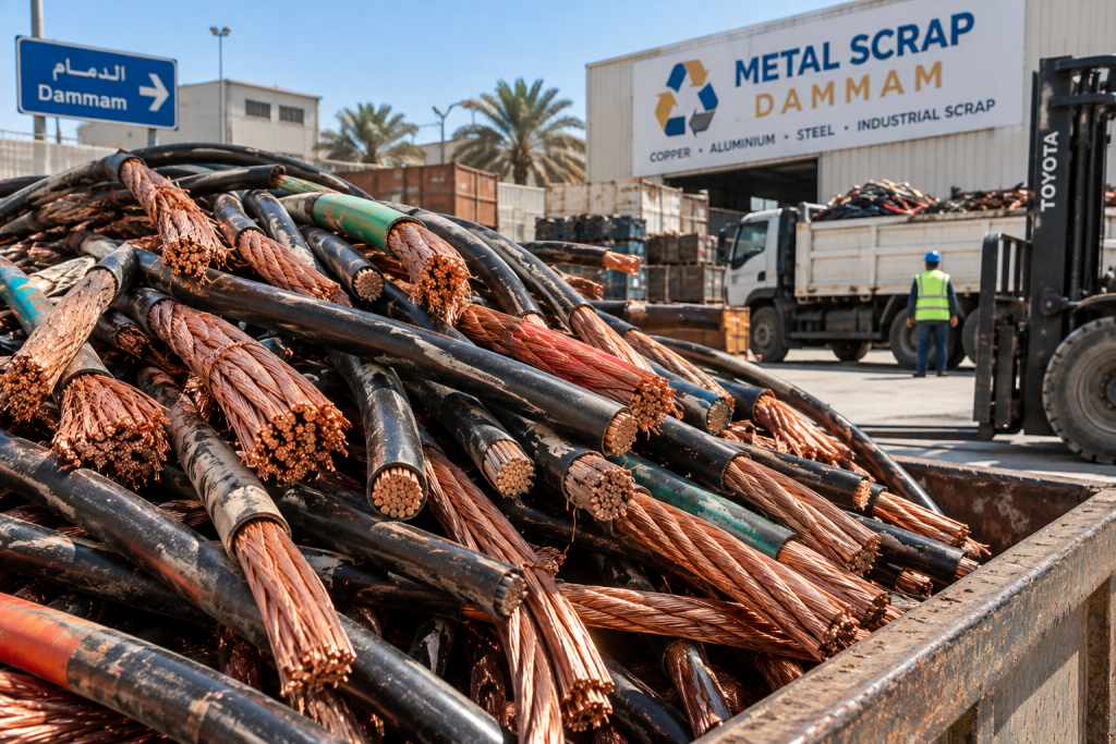 Copper wire and cable scrap in Dammam
