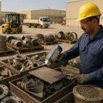 Sorted nickel superalloy pipes and offcuts prepared for nickel alloy scrap buyer Dammam assessment