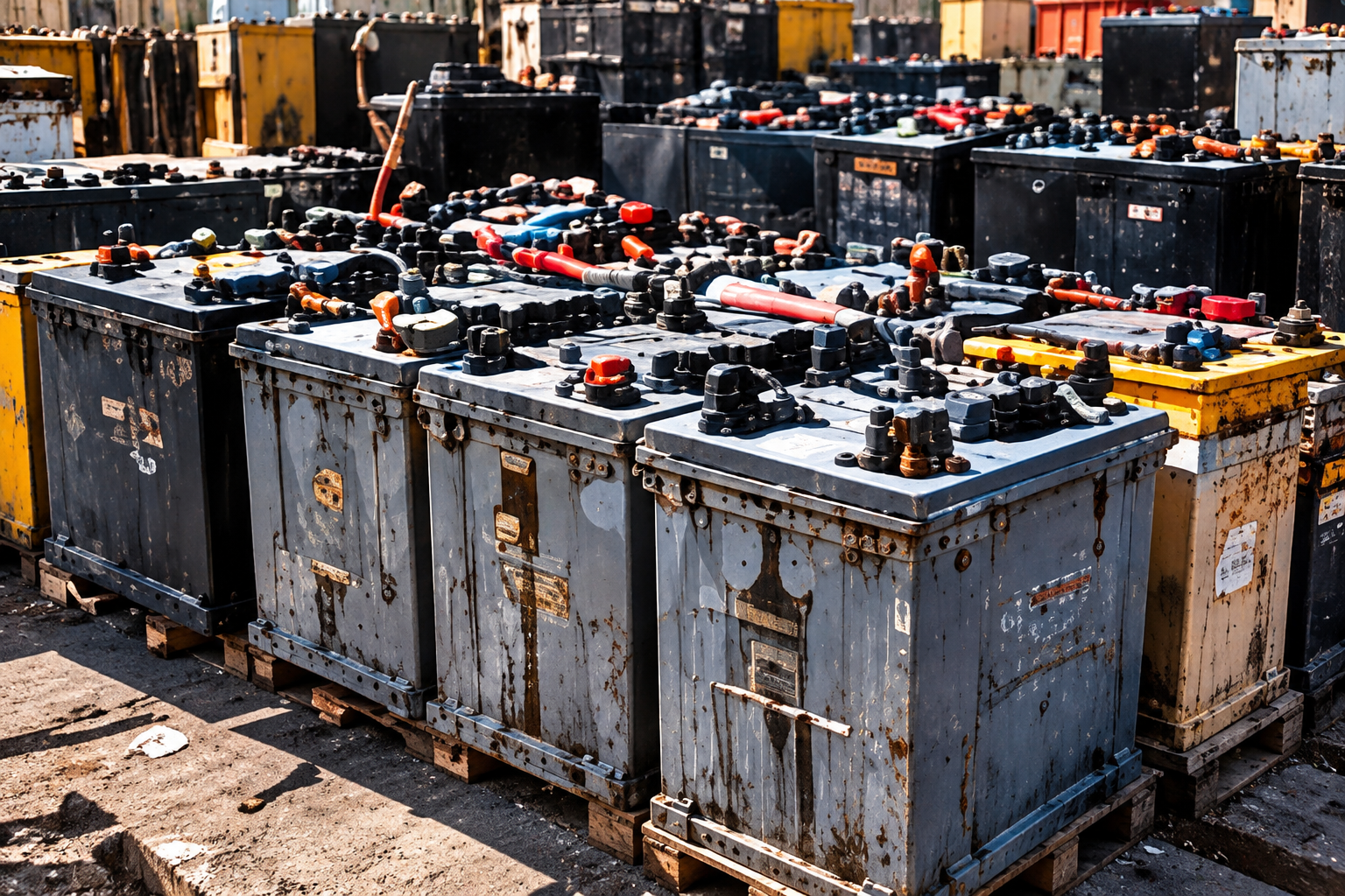 Industrial Batteries for collection in Dammam