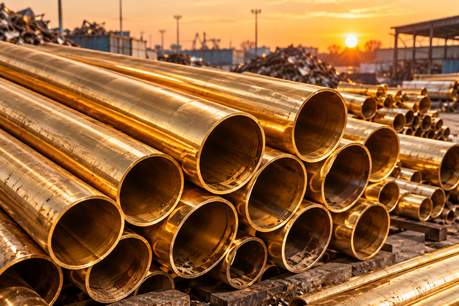 Brass Pipes for buying and recycling in Dammam
