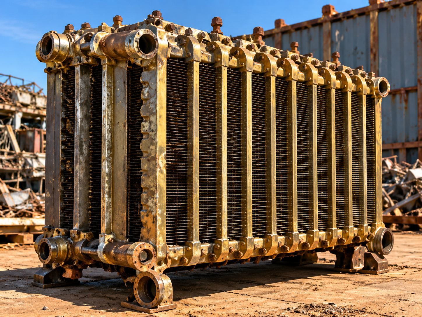 Brass Radiators for buying and recycling in Dammam