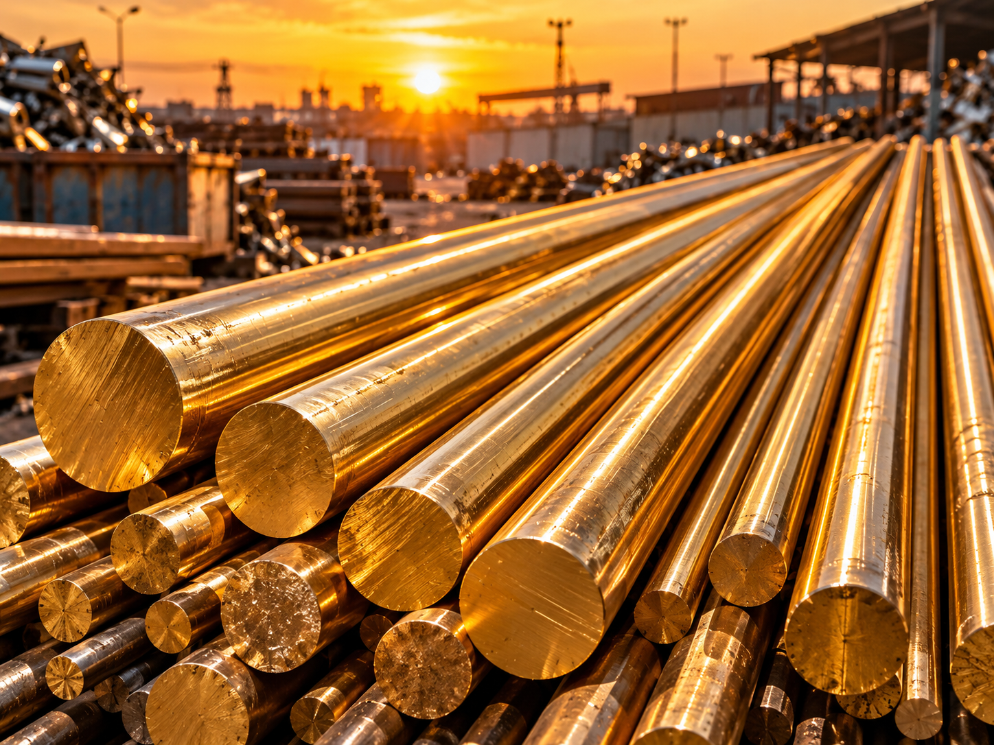 Brass Rods for buying and recycling in Dammam