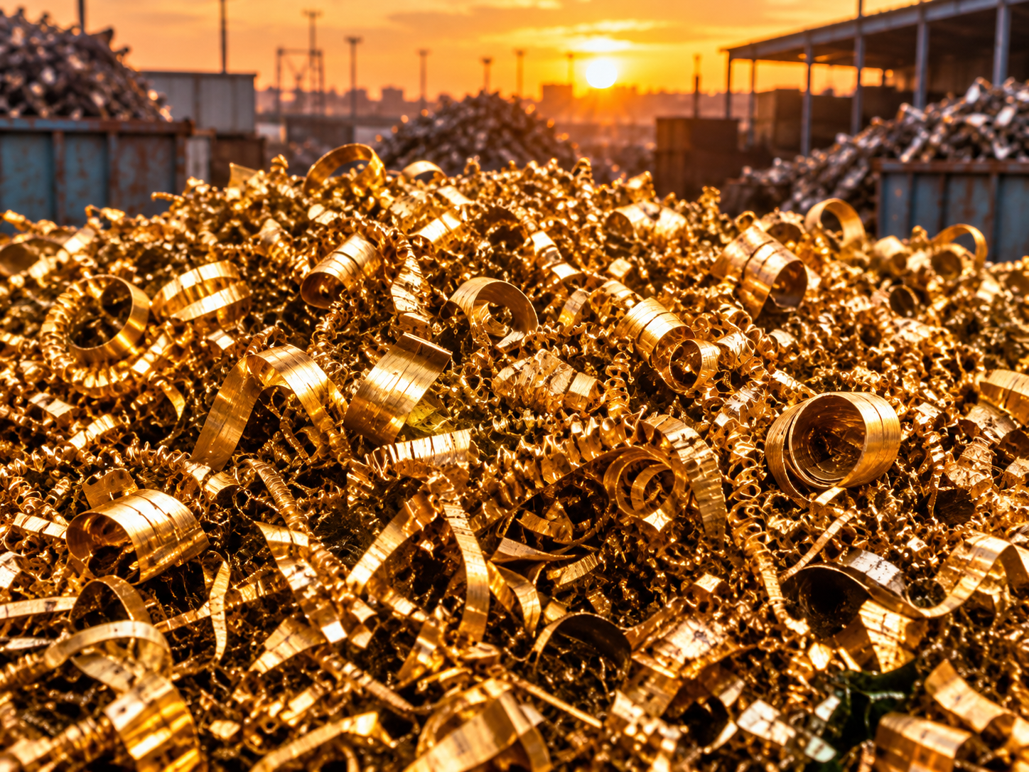 Brass Turnings for buying and recycling in Dammam