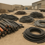 Sorted copper and aluminum cables illustrating cable scrap price in Dammam evaluation factors