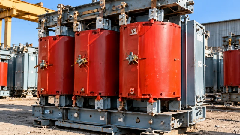 Dry Type Transformer Scrap in Dammam Dry type transformers with exposed insulated windings