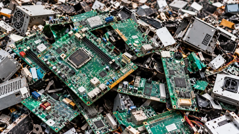 Electronic Scrap in Dammam Printed circuit boards and electronic scrap