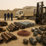 Sorted steel, aluminum and copper factory scrap for an industrial scrap buyer Jubail enquiry
