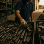 Sorted workshop offcuts for a tool steel scrap buyer Dammam enquiry