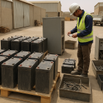 Used UPS battery modules prepared for UPS battery scrap buyer Dammam assessment